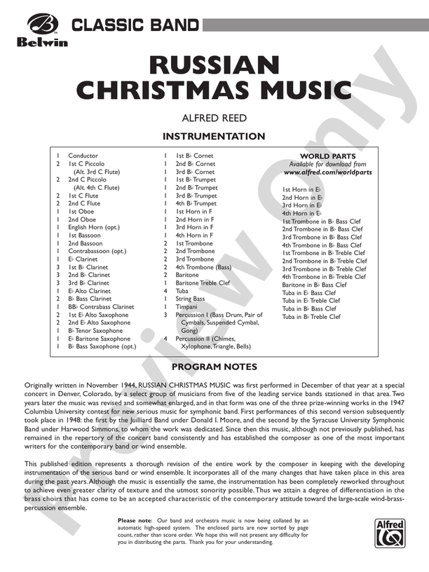 Russian Christmas Music - hier klicken
