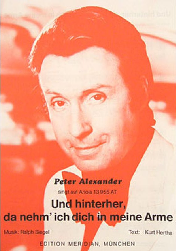 Und hinterher, da nehm' ich dich in meine Arme - hier klicken