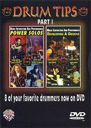 Drum Tips #1, Power Solos / Developing a Groove DVD - hier klicken