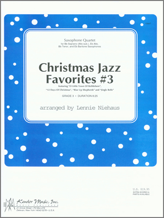 Christmas Jazz Favorites #3 for Saxophones - hier klicken