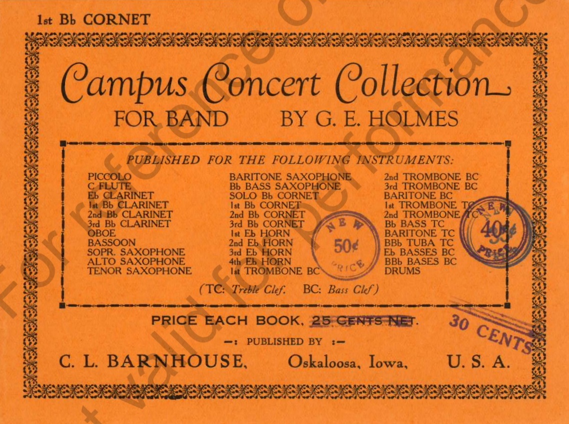 Campus Concert Collection - hier klicken