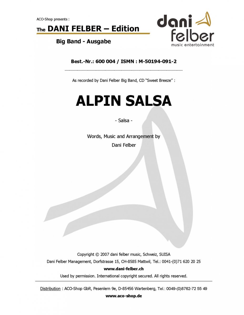 Alpin Salsa - hier klicken