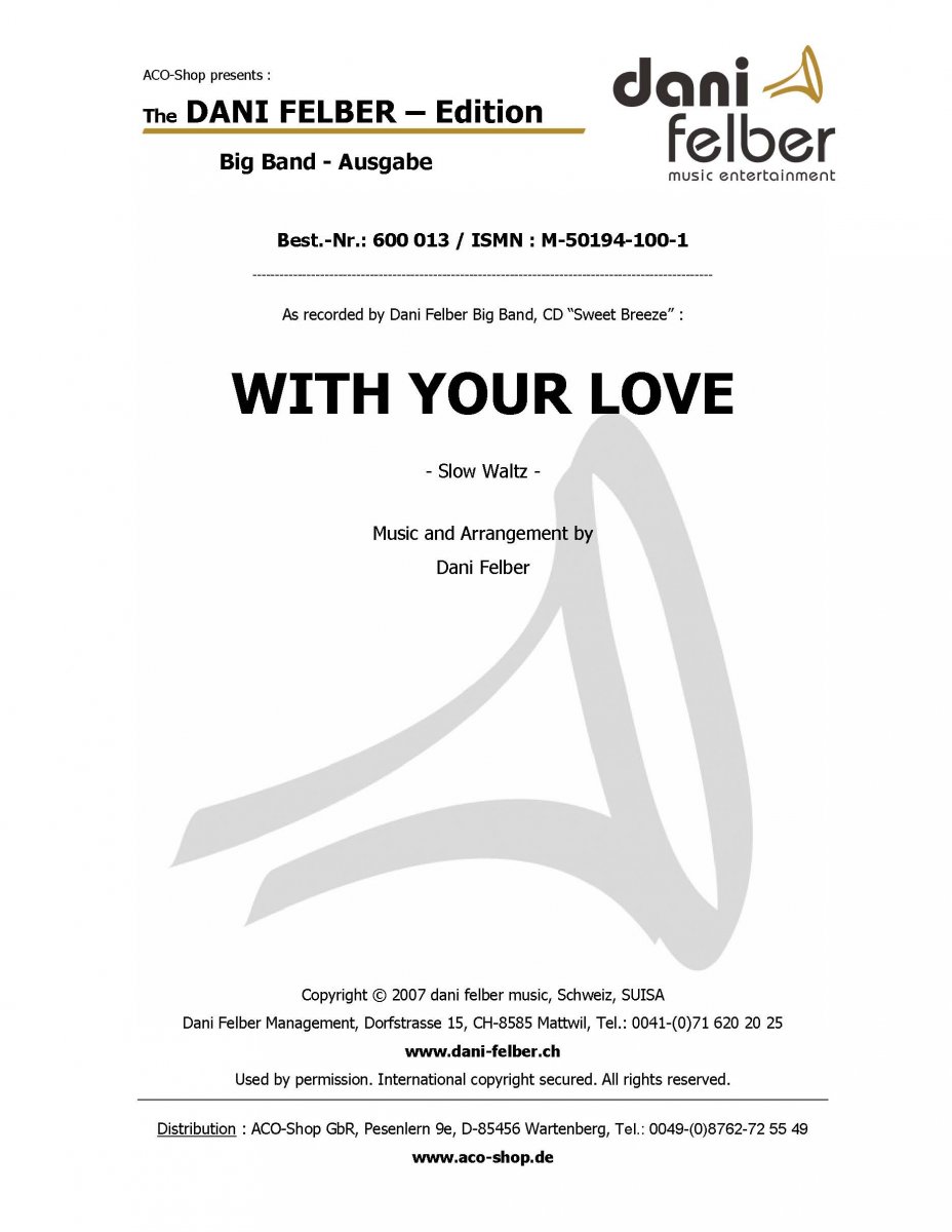 With Your Love - hier klicken With Your Love - hier klicken
