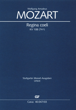 Regina coeli in C - hier klicken