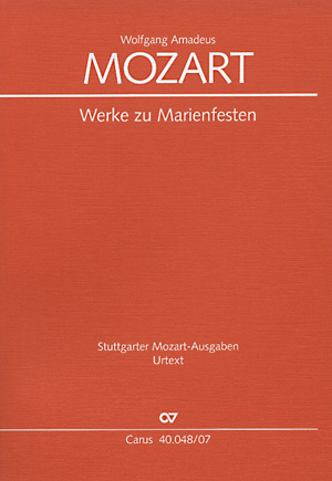 Mozart: Werke zum Marienfest - hier klicken