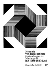 Ich singe dir mit Herz und Mund - hier klicken Ich singe dir mit Herz und Mund - hier klicken