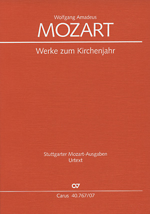 Mozart: Werke zum Kirchenjahr - hier klicken