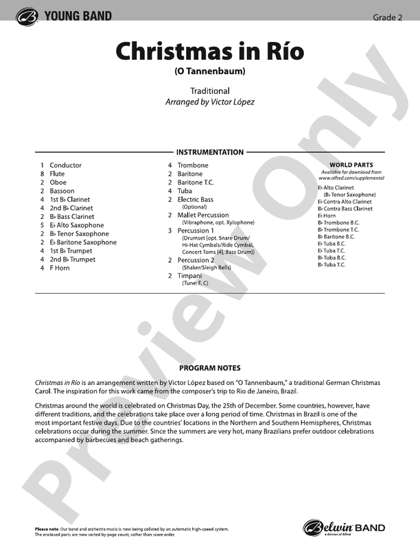 Christmas in Rio (O Tannenbaum) - hier klicken