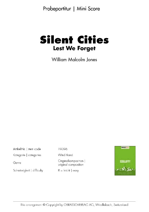 Silent Cities (Lest we forget) - hier klicken