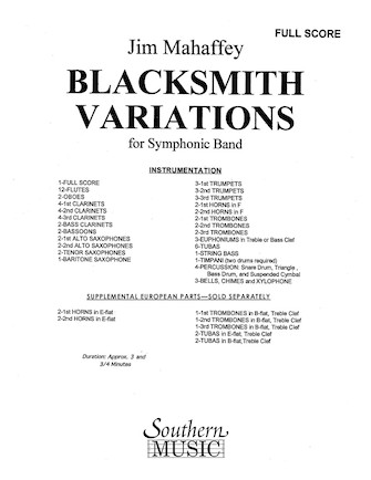 Blacksmith Variations (Harmonious Blacksmith) - hier klicken