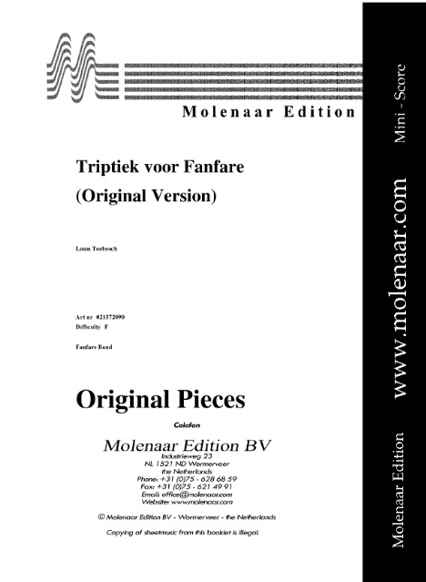 Triptiek voor Fanfare - hier klicken