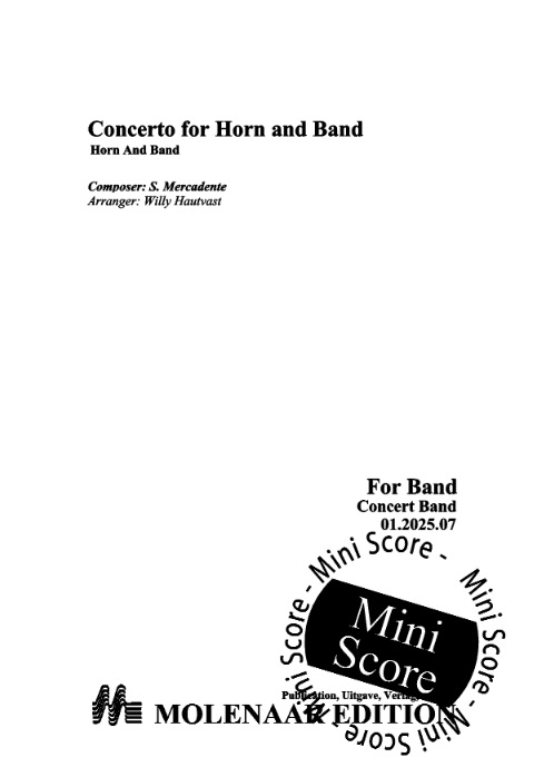 Concerto for Horn and Band - hier klicken