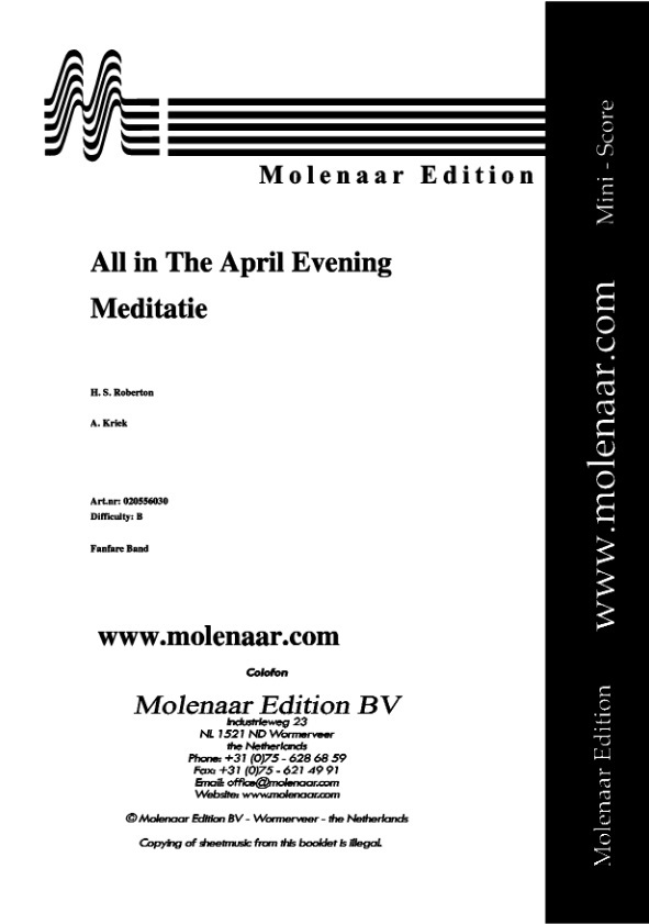 All in the April Evening - hier klicken