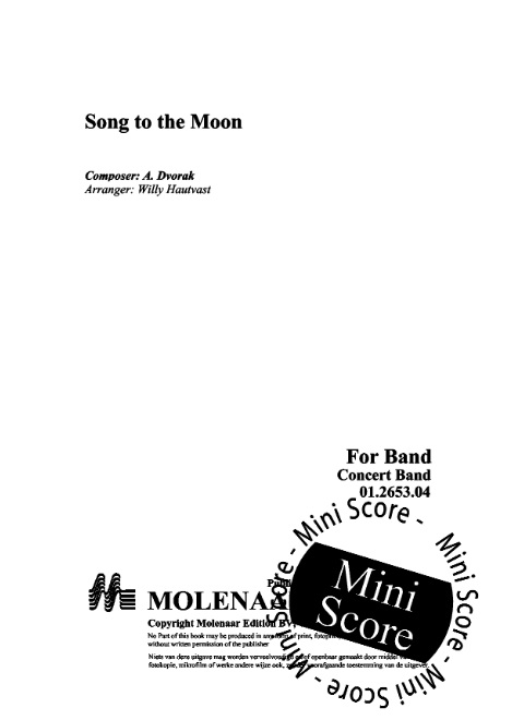 Song to the Moon (from 'Rusalka') - hier klicken