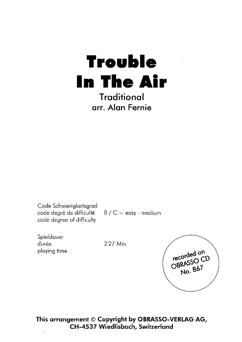 Trouble in the Air - hier klicken