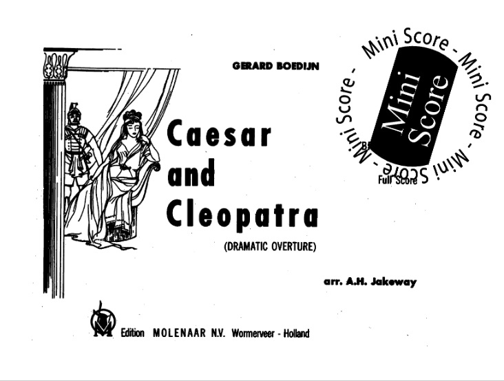 Caesar and Cleoptra - hier klicken