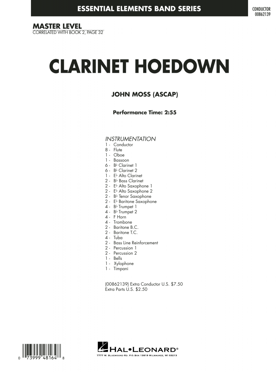 Clarinet Hoedown - hier klicken