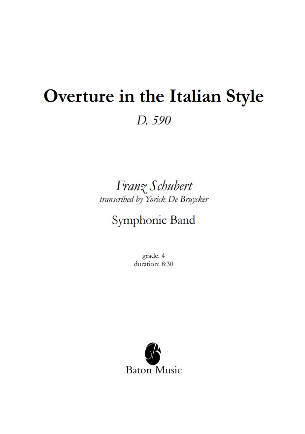 Overture in the Italian Style - hier klicken