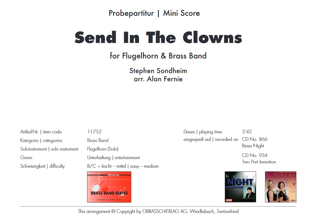 Send in the Clowns - hier klicken