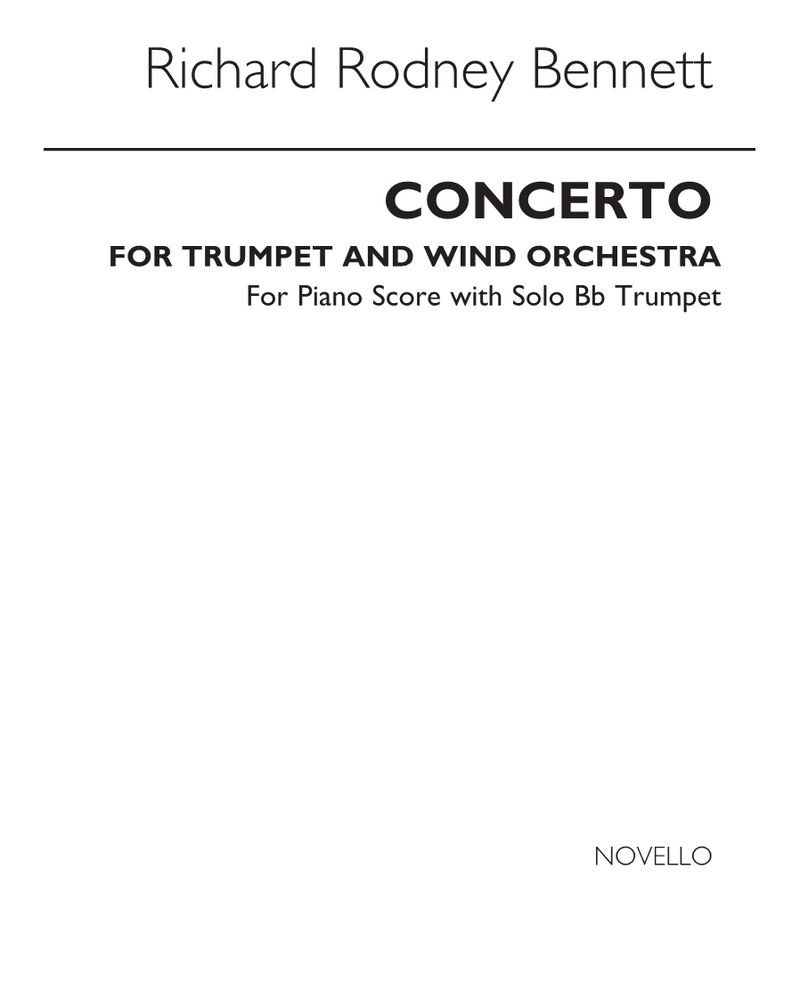 Concerto for Trumpet and Wind Orchestra - hier klicken