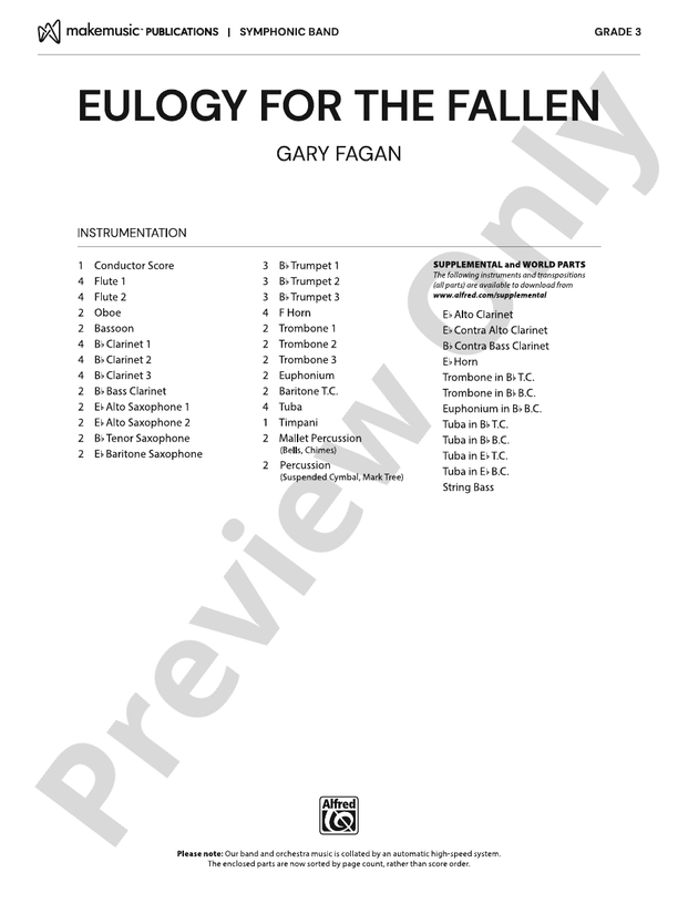 Eulogy for the Fallen - hier klicken