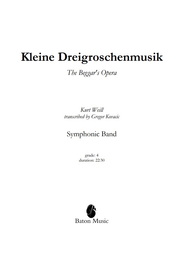 Kleine Dreigroschenmusik - hier klicken