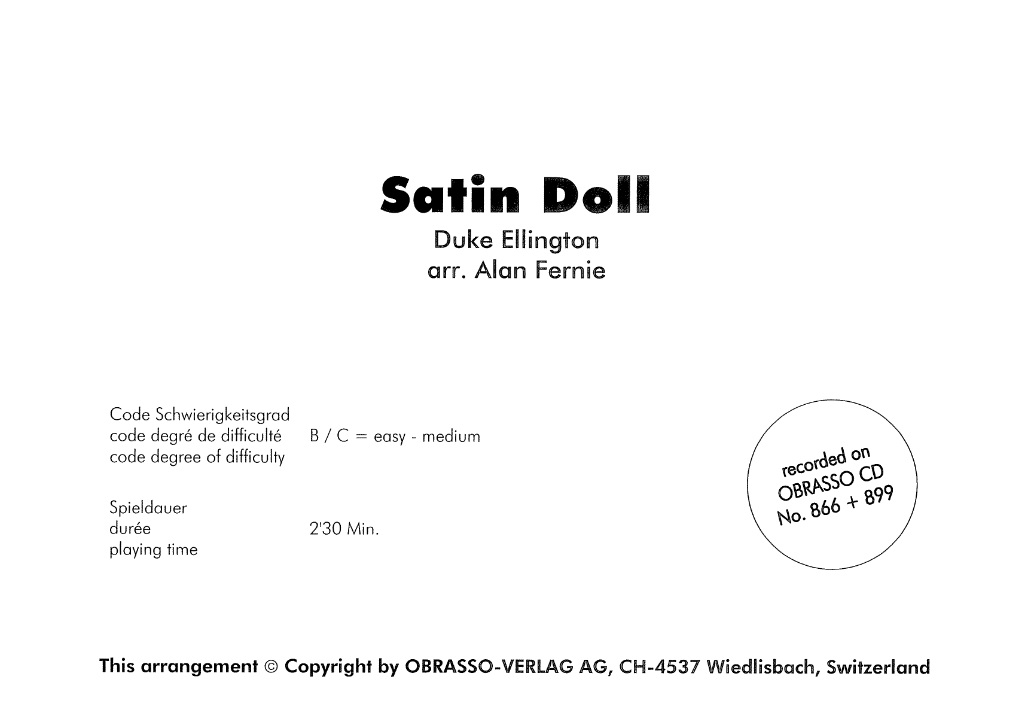 Satin Doll - hier klicken