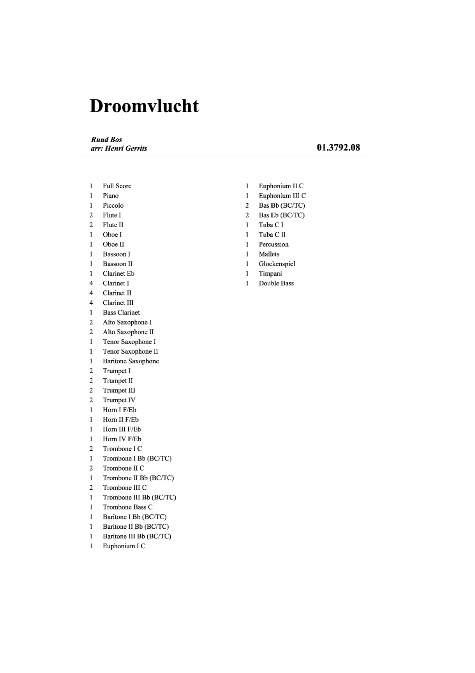 Droomvlucht (from 'De Efteling') - hier klicken