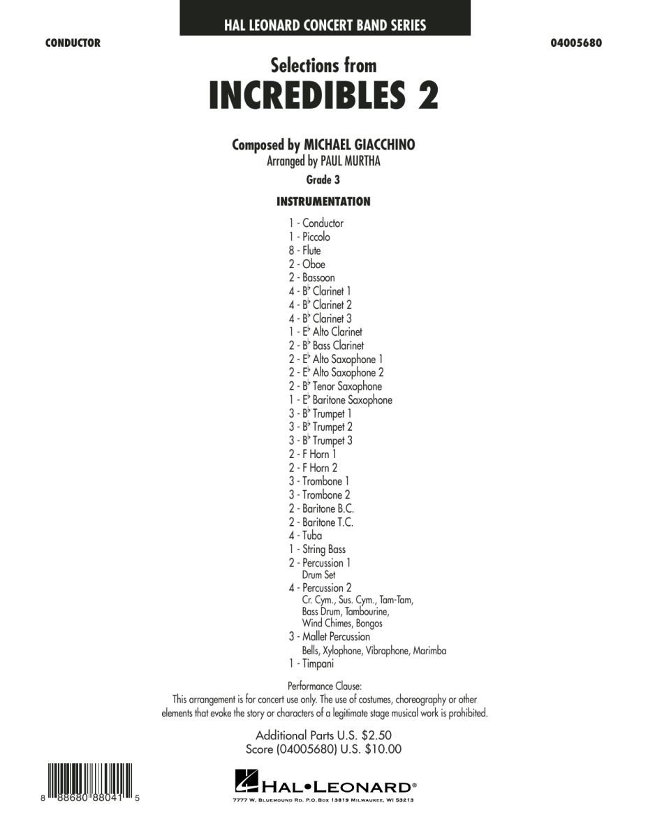 Selections from Incredibles 2 - hier klicken