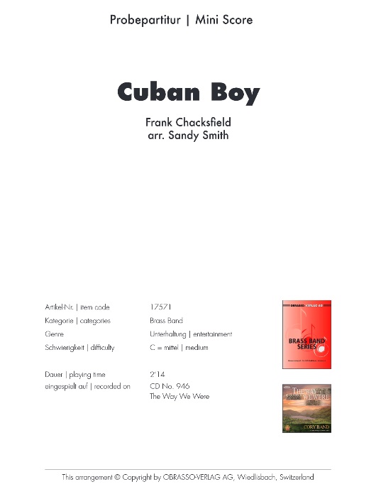 Cuban Boy - hier klicken