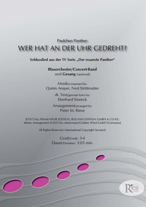 Wer hat an der Uhr gedreht - hier klicken