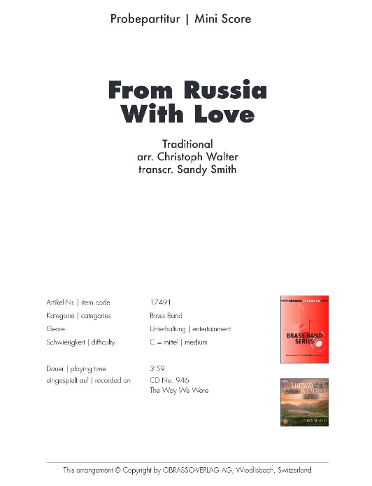 From Russia With Love - hier klicken