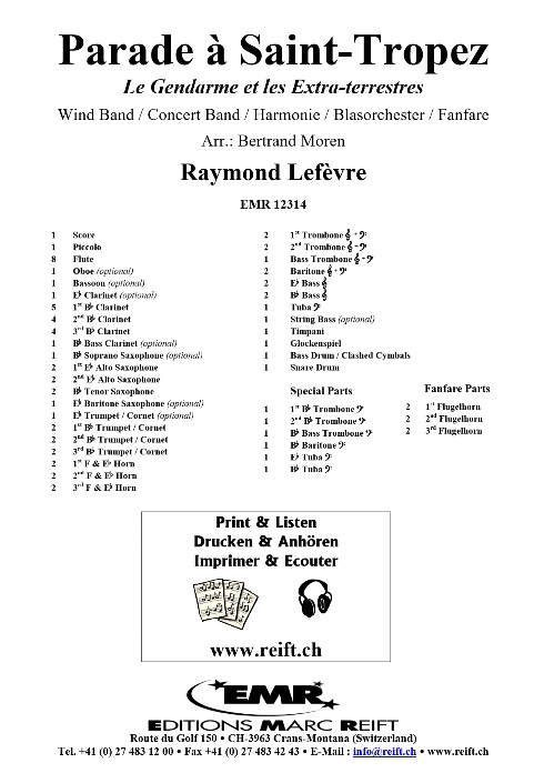 Parade à Saint-Tropez (from 'Le Gendarme et les Extra-terrestres') - hier klicken