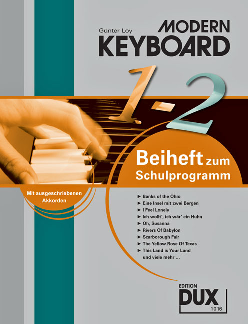 Modern Keyboard Beiheft 1-2 - hier klicken Modern Keyboard Beiheft 1-2 - hier klicken