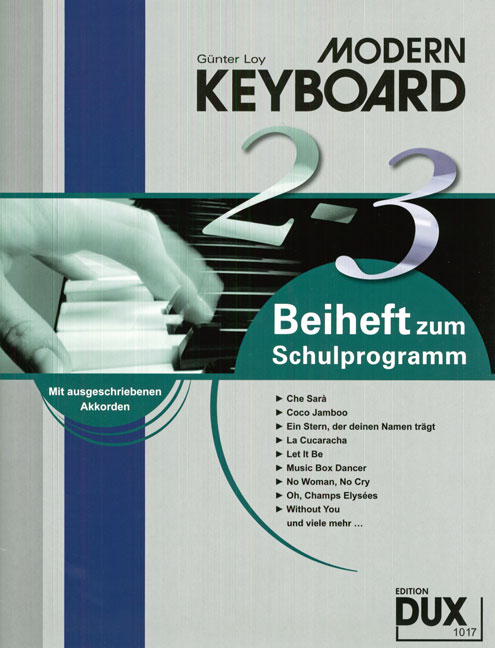MODERN KEYBOARD BEIHEFT 2-3 - hier klicken MODERN KEYBOARD BEIHEFT 2-3 - hier klicken