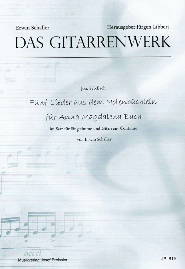 5 Lieder aus dem Notenbüchlein für Anna Magdale - hier klicken 5 Lieder aus dem Notenbüchlein für Anna Magdale - hier klicken