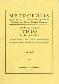 Trio Miniature (Zakpartituur) - hier klicken