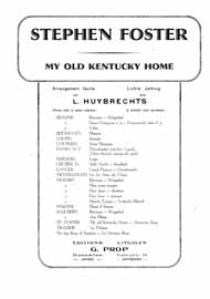My old kentucky home - hier klicken My old kentucky home - hier klicken