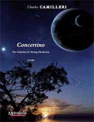 Concertino for Clarinet Score + parts (6/6/4/3/2) - hier klicken