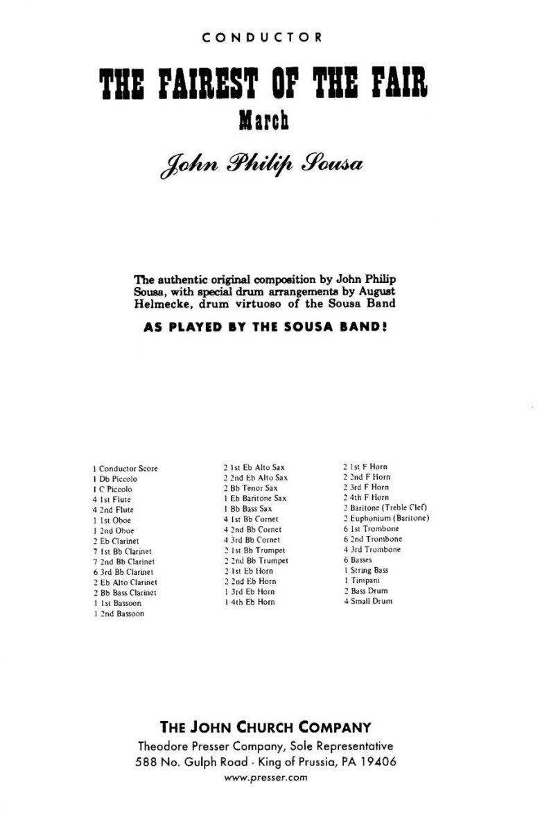 Fairest of the Fair - hier klicken