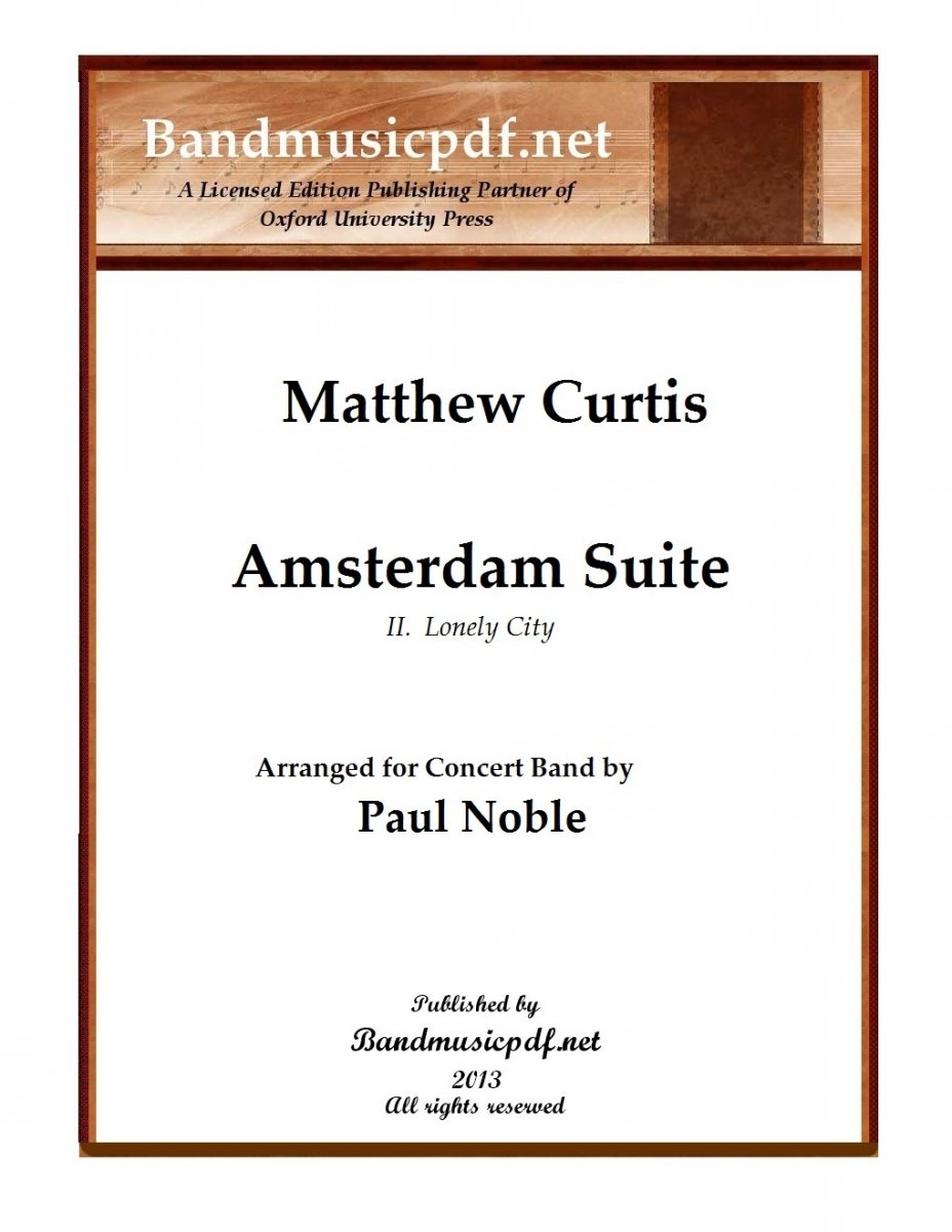 Amsterdam Suite, 2nd Movement - hier klicken