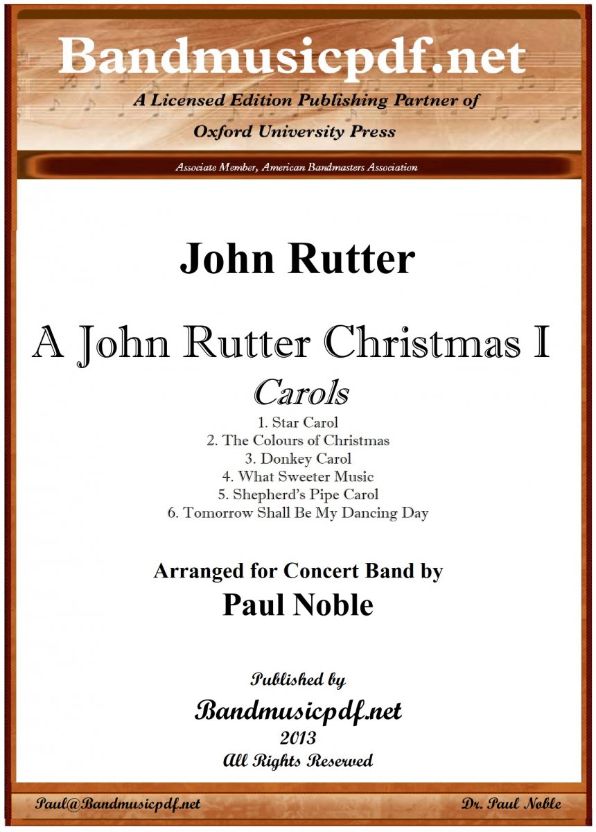 3168254 2 John Rutter Christmas A 1 Cover 