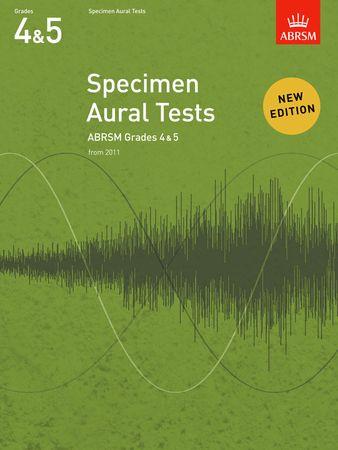 Specimen Aural Tests, Grades 4 and 5: new edition from 2011 - hier klicken