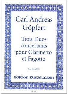 3 Duos concertants fr Klarinette und Fagott - hier klicken