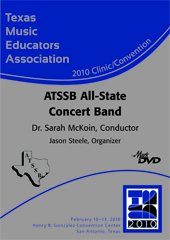 2010 Texas Music Educators Association: ATSSB All-State Concert Band - hier klicken 2010 Texas Music Educators Association: ATSSB All-State Concert Band - hier klicken