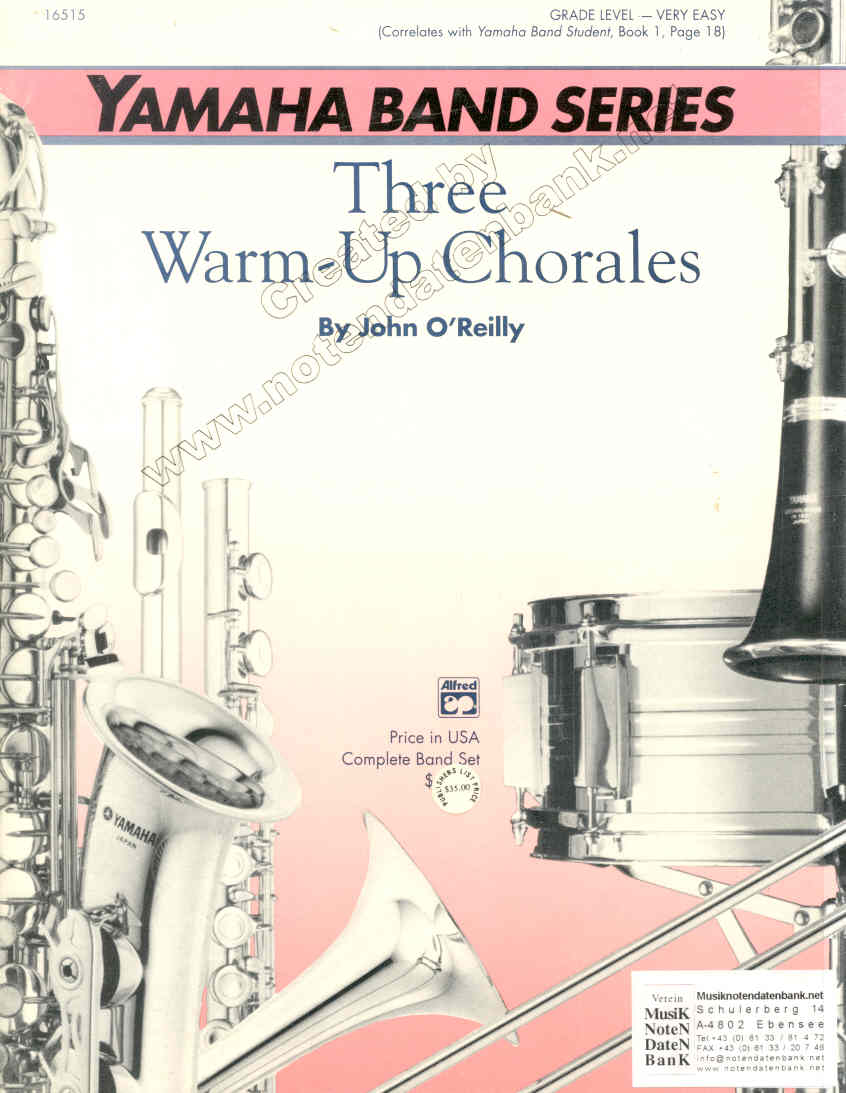 3 Warm-Up Chorales (Three) - hier klicken