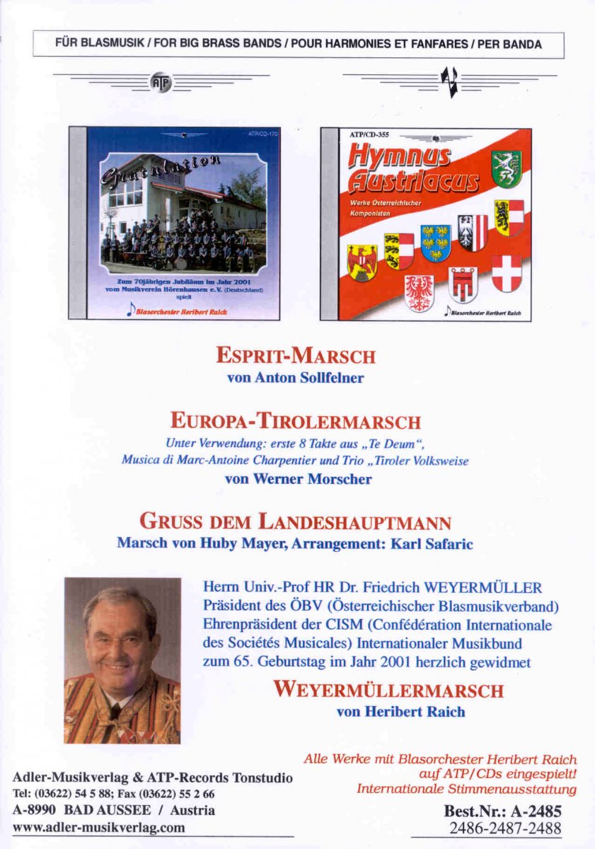 Gruss dem Landeshauptmann - hier klicken Gruss dem Landeshauptmann - hier klicken