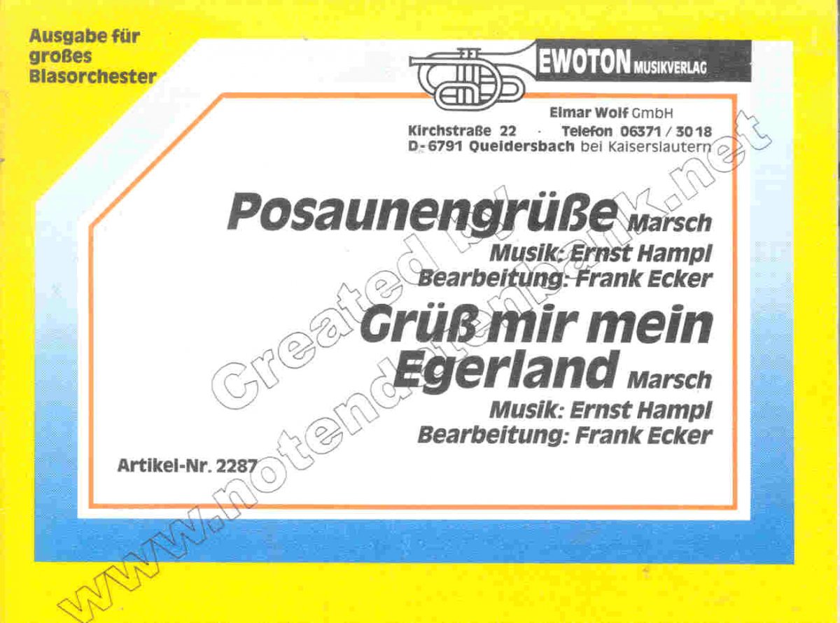 Grüss mir mein Egerland - hier klicken Grüss mir mein Egerland - hier klicken