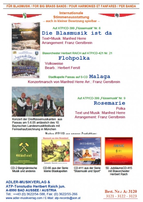 Die Blasmusik ist da - hier klicken