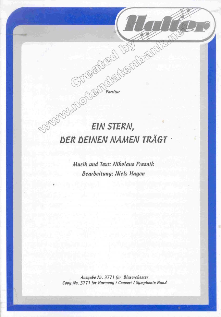 Ein Stern Der Deinen Namen Trägt Text